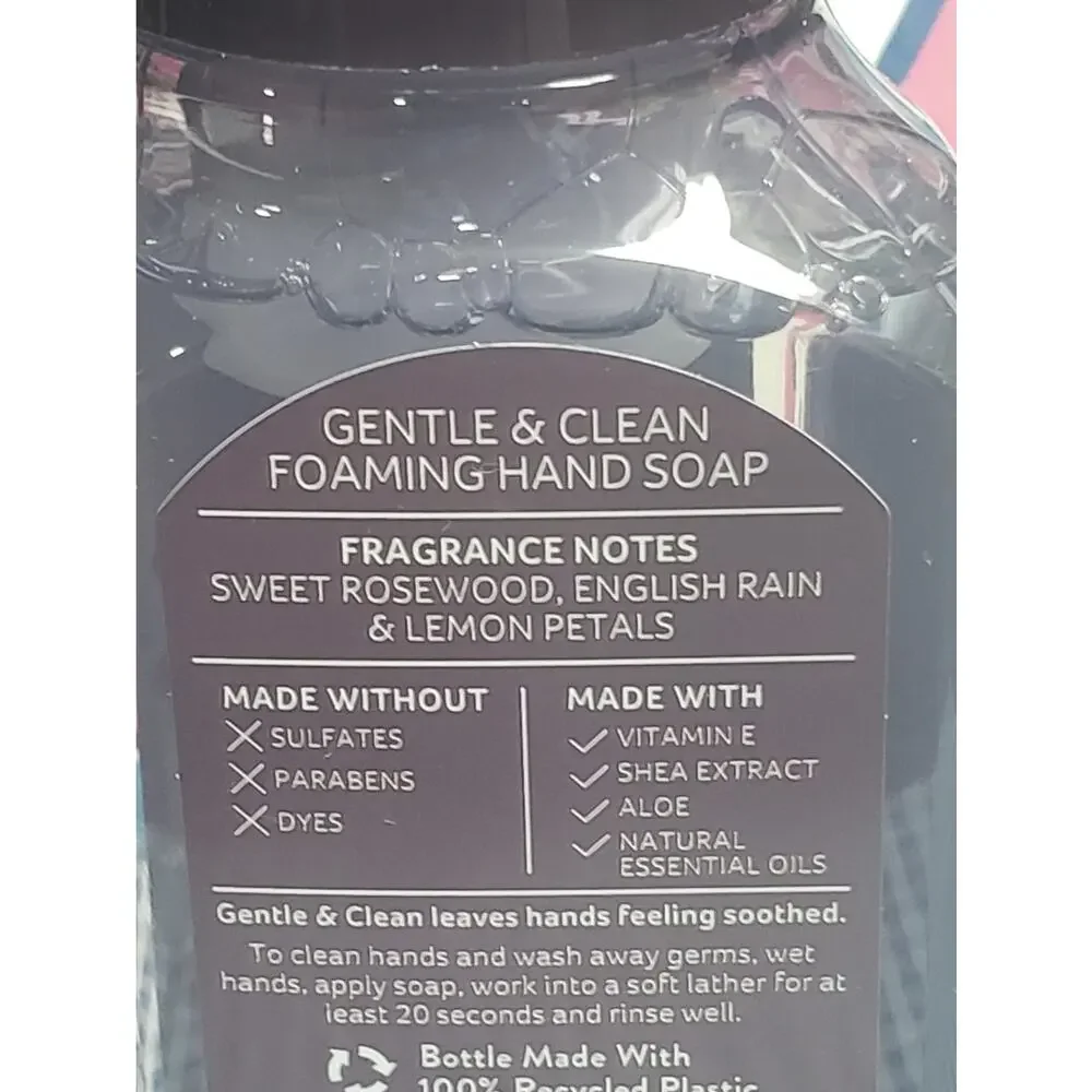 BBW Bridgerton Wisteria Garden Gentle & Clean Foaming Hand Soap 2 Pack